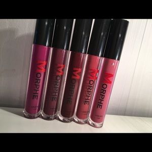 Pink Morphe Liquid Lipstick Bundle